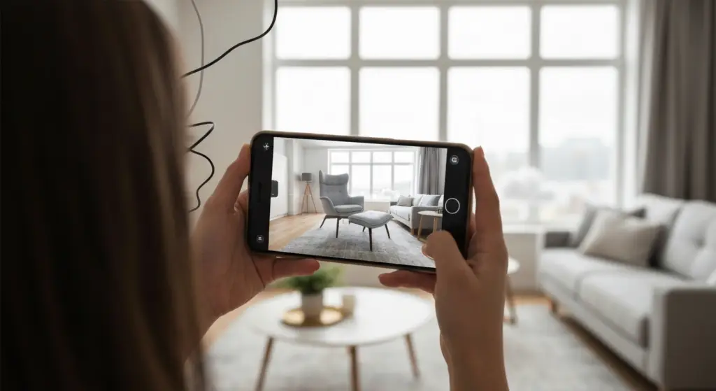 augmented reality meubels